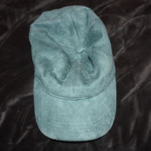 Light Blue Velvet Hat